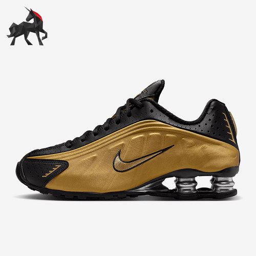 Nike/耐克正品Shox R4男女训练气垫减震耐磨运动跑步鞋AR3565-005