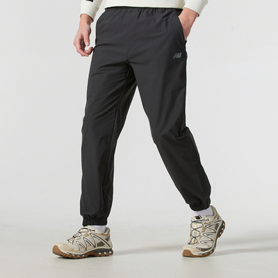 New Balance/NB正品2025新款男子宽松透气束脚长裤NTF13031-DKG