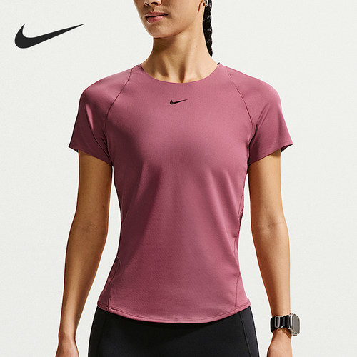 Nike/耐克正品女士透气运动休闲时尚圆领短袖T恤IO9961-654