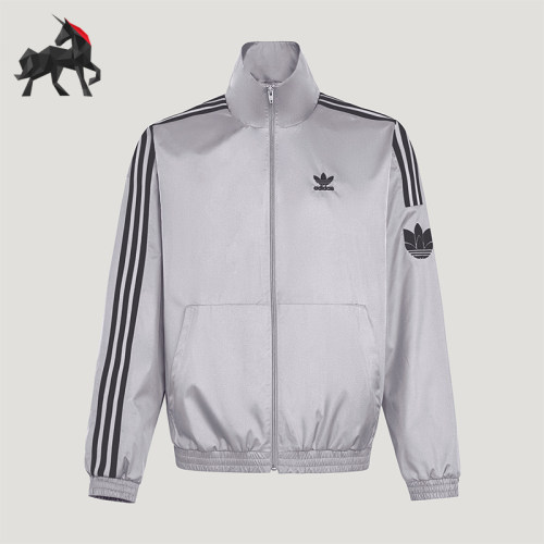 Adidas/阿迪达斯正品日常休闲男女梭织经典时尚夹克外套KV8857