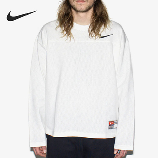 Nike/耐克Stussy 男女套头宽松运动圆领长袖上衣FJ9164-133