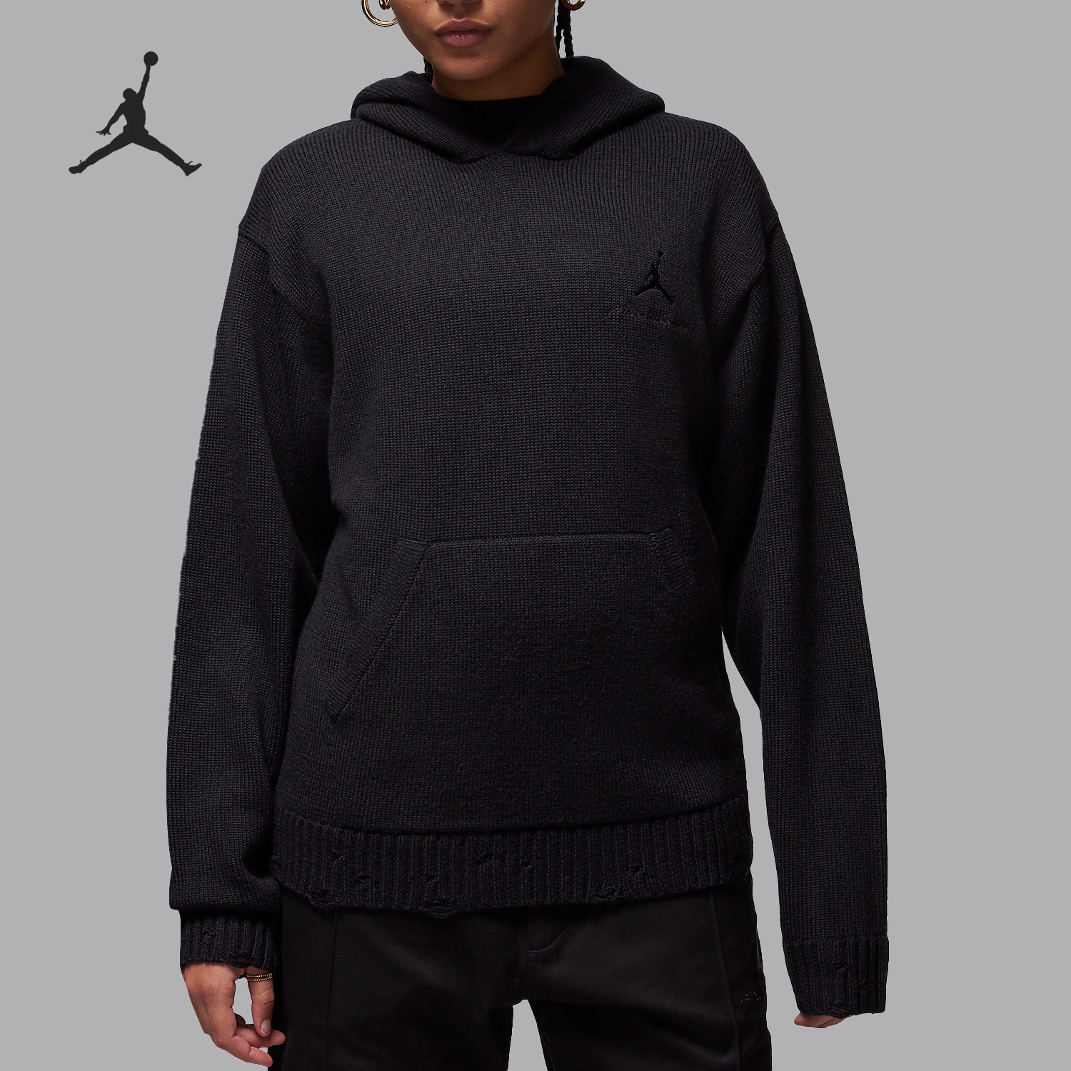 Nike/耐克正品Jordan xA Ma Maniére男士连帽毛衣FN0612-010