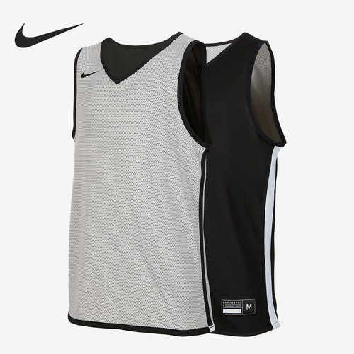 Nike/耐克正品2025新款大童针织经典运动双面穿球衣IB8904-010