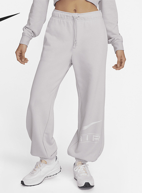 Nike/耐克正品新款女士宽松透气针织束脚运动长裤FN1903-019