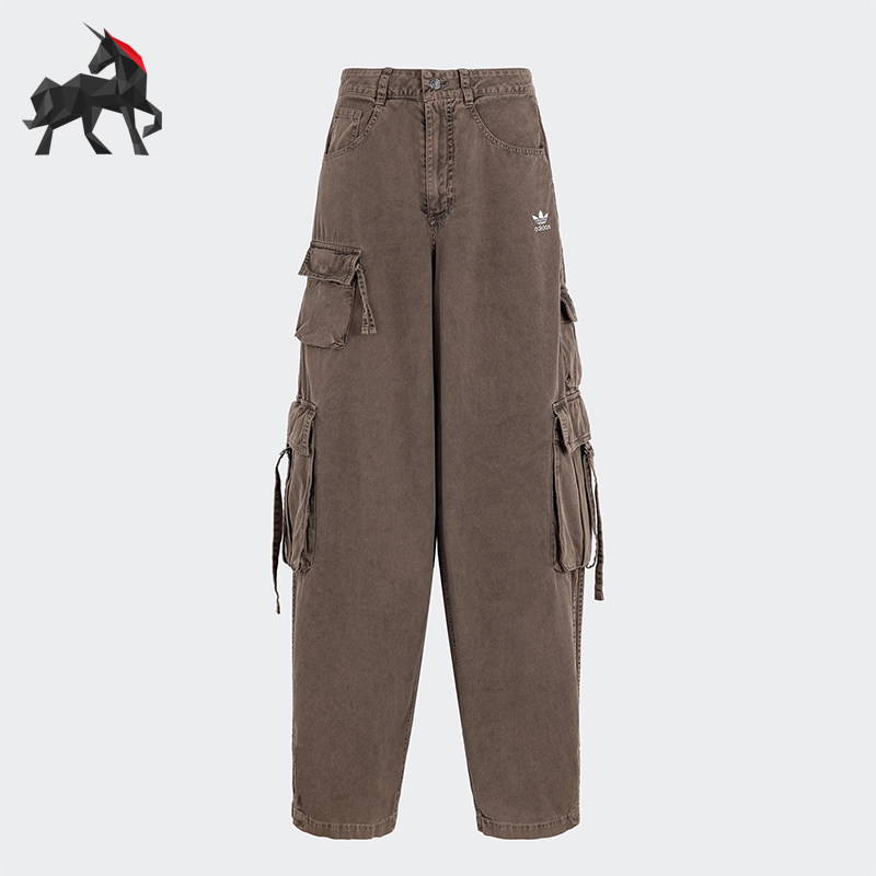 Adidas/阿迪达斯正品ESENTIALSENTIALS女士工装长裤KD4113图片