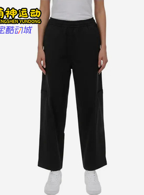 Adidas/阿迪达斯正品新款女黑色自在简约经典直筒休闲长裤KS0081