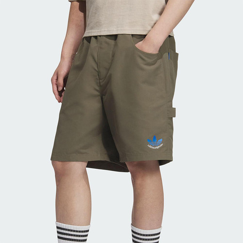 Adidas/阿迪达斯正品三叶草男士梭织工装经典透气五分短裤JN1668