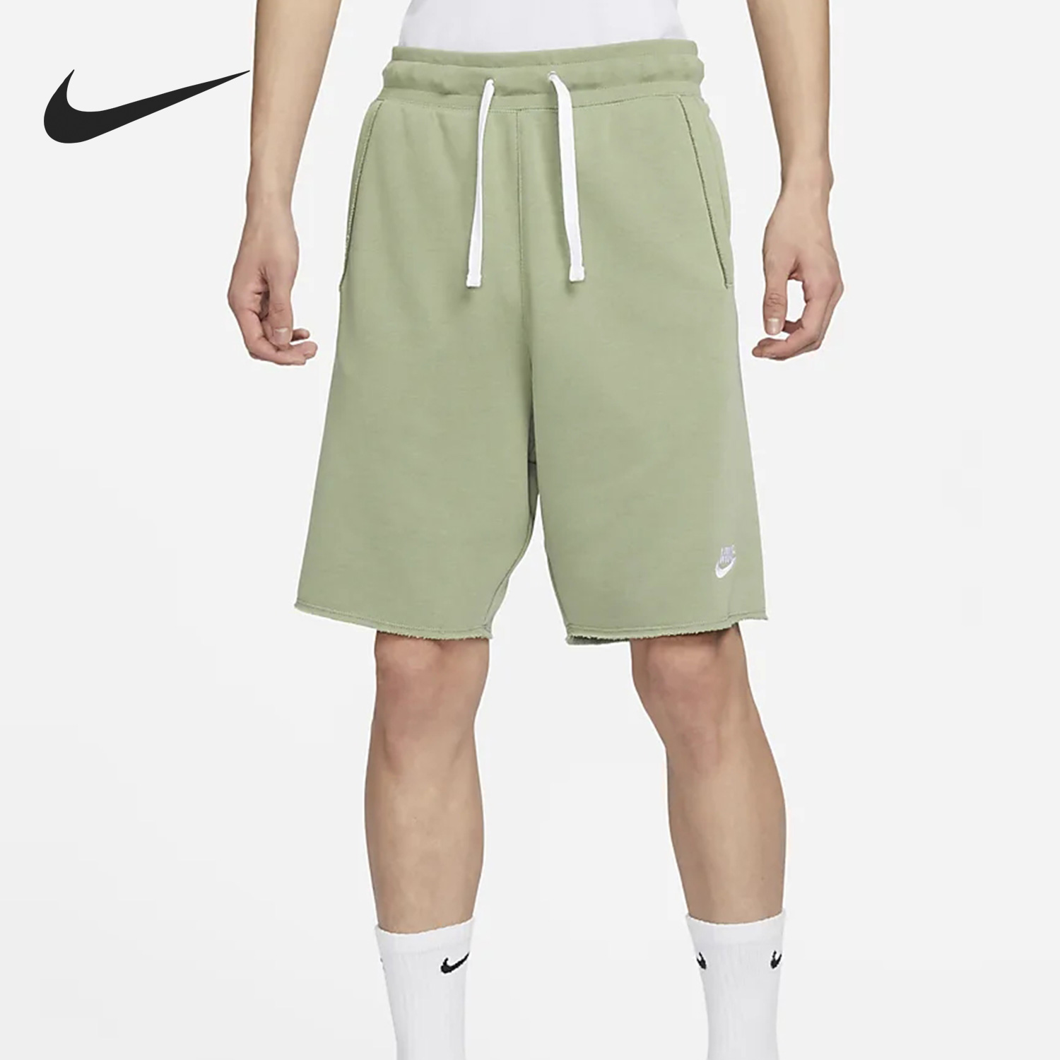 Nike/耐克官方正品夏季新款男子透气运动休闲针织短裤DX0767-386