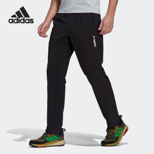 男子透气舒适休闲运动长裤 Adidas 阿迪达斯正品 2021春季 GI7310