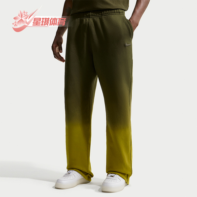 Nike/耐克正品男士时尚直筒加绒中腰松紧运动长裤HJ6336-390