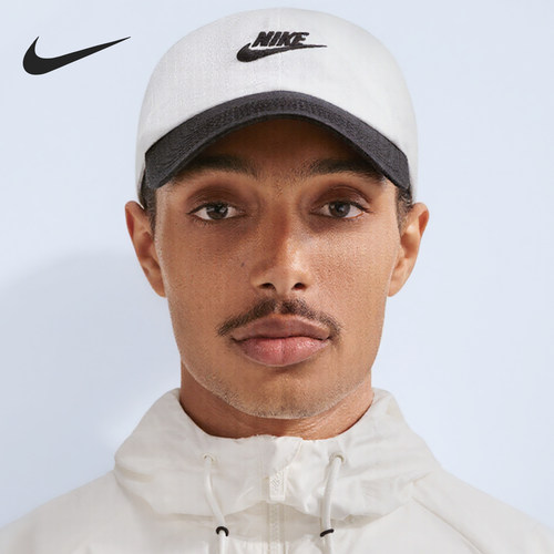 Nike/耐克正品2026年春季男女运动遮阳透气经典鸭舌帽FB5368-101