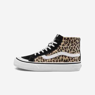 Vans/范斯 SK8 HI 138 Decon SF女款复古高帮板鞋豹纹VN0A3MV1TTS