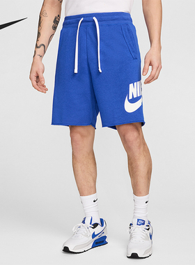 Nike/耐克正品2025秋季款男士透气运动耐穿印花短裤DX0503-480