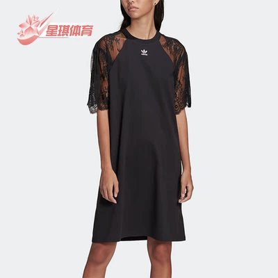 阿迪达斯三叶草女子运动连衣裙