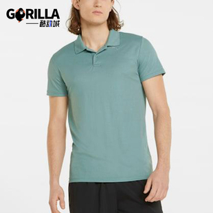 运动翻领针织透气休闲POLO衫 款 男士 521772 彪马正品 Puma 夏季
