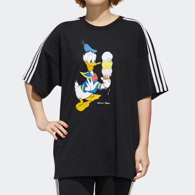 阿迪达斯女士运动短袖