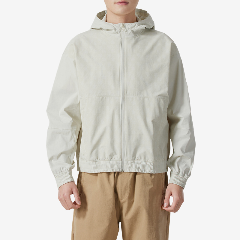 UA/安德玛正品新款男士拉链简约户外训练梭织夹克外套1390353-110