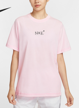 Nike/耐克正品夏季Sportswear女士圆领透气短袖II0451-663