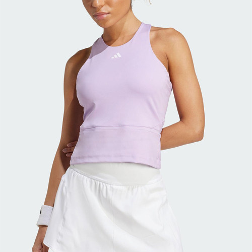 Adidas/阿迪达斯正品2025夏季款女士圆领修身网球透气背心JW2991