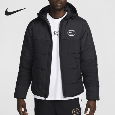 Nike/耐克正品Air男士加厚运动保暖耐穿连帽棉服HM0198-011