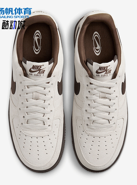 Nike/耐克正品Air Force 1女士经典休闲透气轻便板鞋HQ3485-104