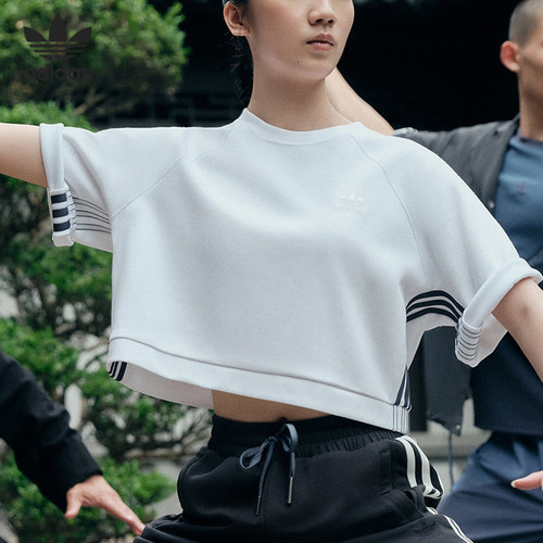 阿迪达斯三叶草女子运动休闲短裤