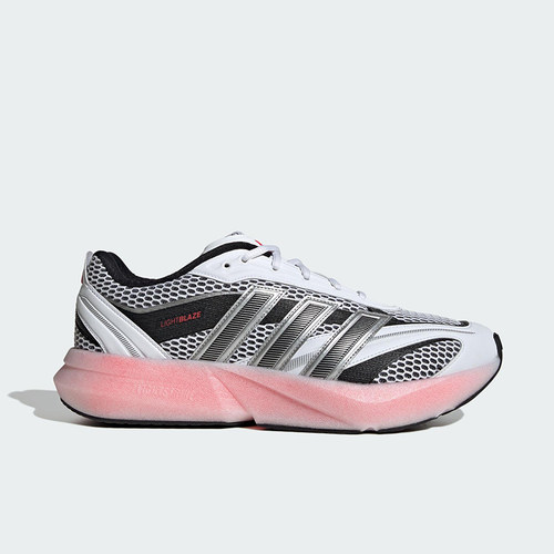 Adidas/阿迪达斯正品2025男士透气运动时尚系带耐磨跑步鞋JS2061