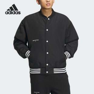 Adidas 男子宽松休闲保暖运动棉服IZ1603 新款 阿迪达斯官方正品