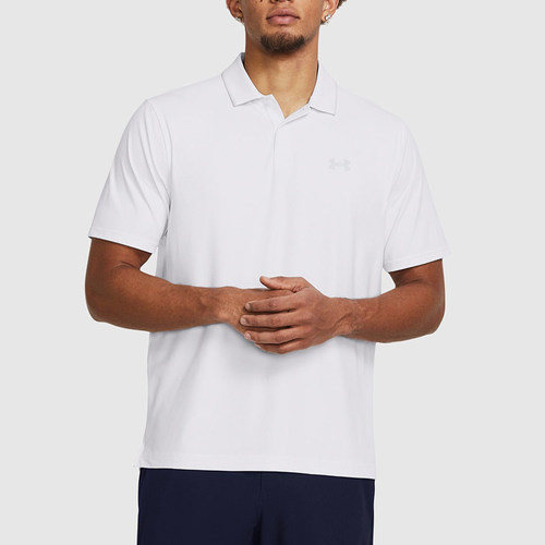 UA/安德玛正品夏季新款男子高尔夫运动休闲翻领POLO衫1377364-100