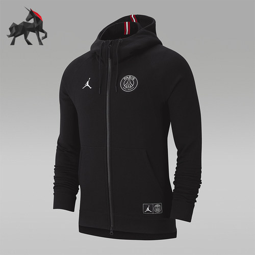 Nike/耐克正品JORDAN男士连帽保暖运动训练外套BQ4196-010
