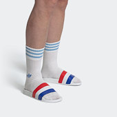 G55375 三叶草ADILETTE男女休闲运动凉拖鞋 Adidas 阿迪达斯正品