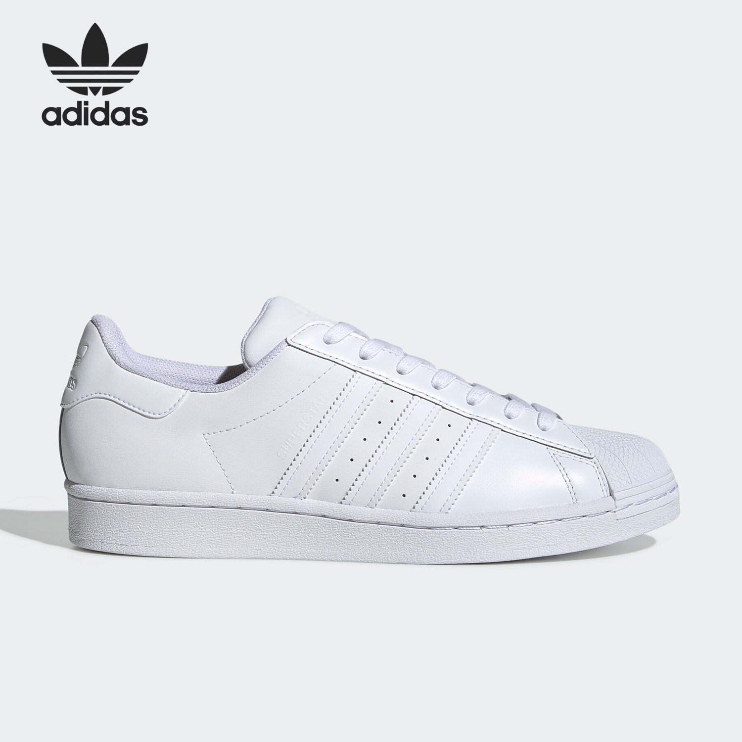 Adidas/阿迪达斯正品20春季新品三叶草男子贝壳头休闲板鞋EG4960