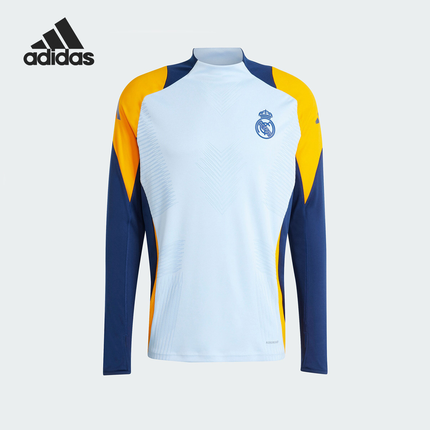 Adidas/阿迪达斯正品皇马球员版男士足球训练运动卫衣IT5137