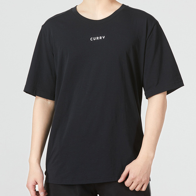 安德玛正品秋冬季库里Curry篮球运动男子圆领短袖T恤1370255