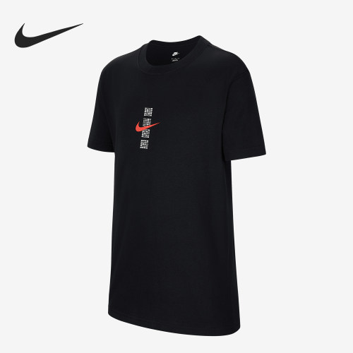 Nike/耐克正品Sportswear大童针织宽松图案短袖IH0829-010