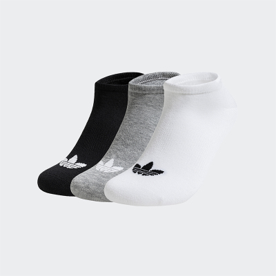 Adidas/阿迪达斯正品三叶草男女透气短筒运动袜三双装JC9286