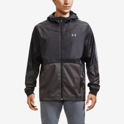 UA/安德玛正品Legacy Windbreaker男士梭织夹克外套1373821-001