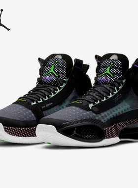 Nike/耐克正品Jordan AJ34女子GS大童运动篮球鞋BQ3384-013