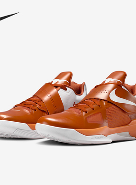 Nike/耐克正品Zoom KD 4男士耐磨魔术贴减震低帮运动鞋IB3555-800