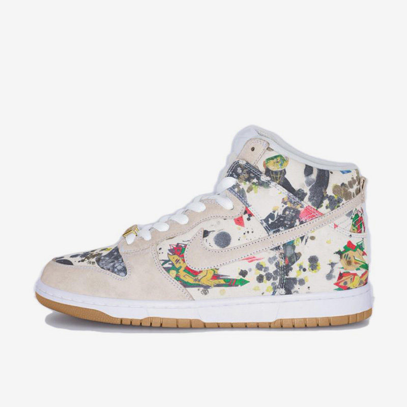 Nike/耐克官方正品男士防滑耐磨透气舒适高帮运动板鞋FD8779-100