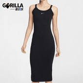 女士紧身细罗纹背心连衣裙HJ0711 Nike 新款 夏季 010 耐克正品