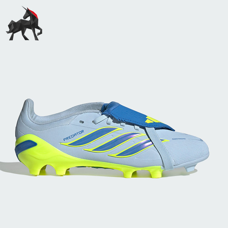 Adidas/阿迪达斯正品PREDATOR ELITE FT儿童透气防滑足球鞋JS0390