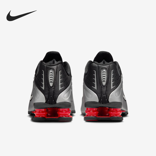 Nike/耐克正品Shox R4女士耐磨气柱运动训练透气跑步鞋AR3565-011