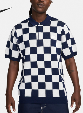 Nike/耐克官方正品当季新款男士运动休闲翻领短袖T恤FN3423-410