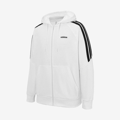 Adidas/阿迪达斯正品春秋款男女连帽宽松经典条纹休闲外套KA2578