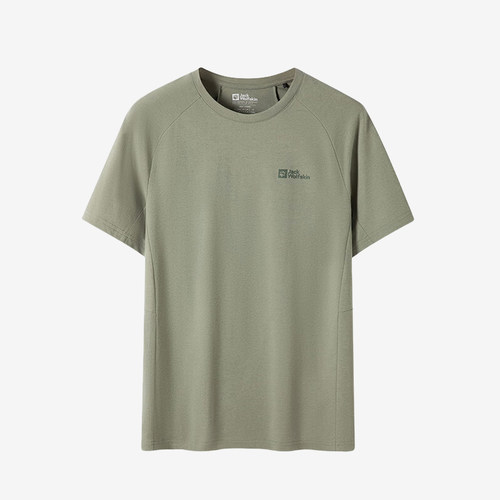 狼爪户外男士针织短袖T恤