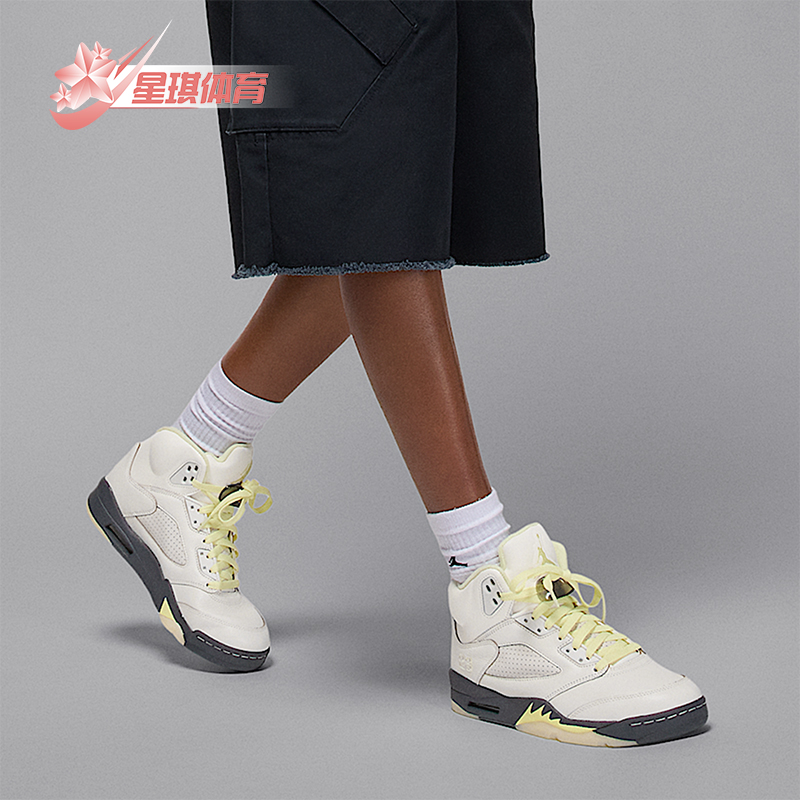 Nike/耐克正品JORDAN男女系带高帮轻盈缓震耐磨运动鞋IM7592-130