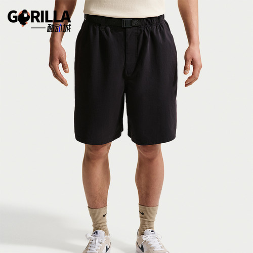 Nike/耐克正品夏季男士宽松简约耐穿梭织经典运动短裤IF1097-010