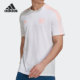 夏季 新款 男子圆领足球训练运动T恤GK9397 阿迪达斯正品 Adidas