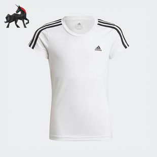 Adidas/阿迪达斯正品DESIGNED2MOVETE新款儿童经典短袖T恤HM4471
